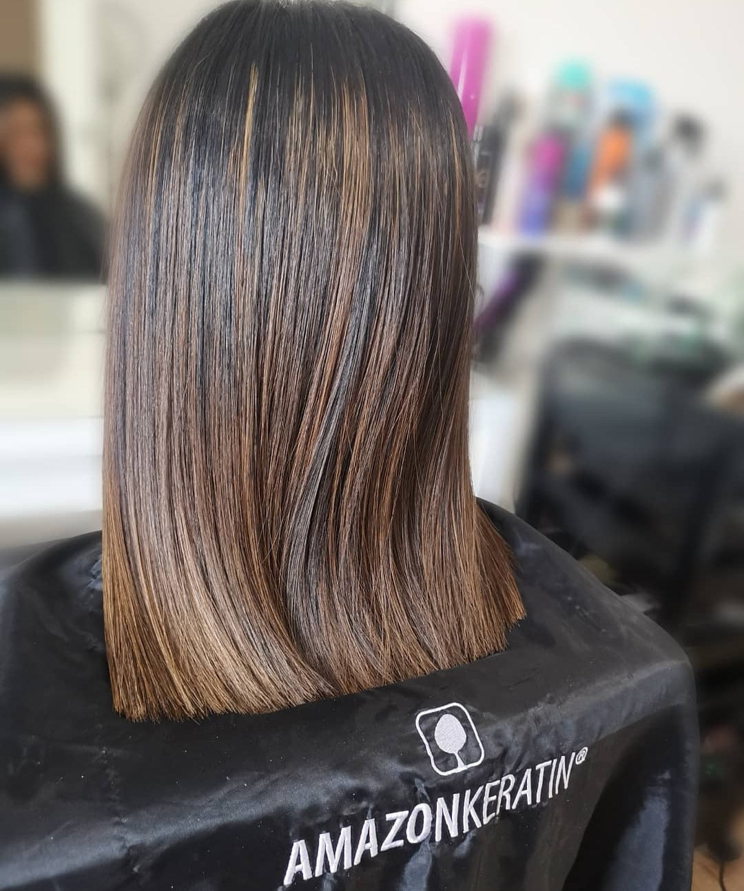 Baleyage + Keratin treatment